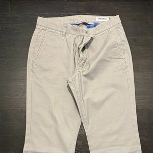 Bonobos Gray Washed Chinos - Straight Leg